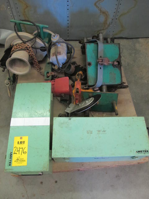 LOT MISC GREENLEE PIPE THREADING TOOLING (G-20) LOADING & HANDLING FEE $25-2476