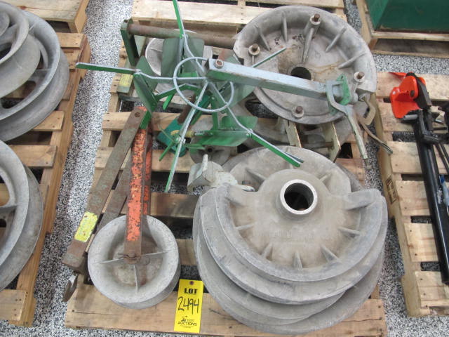 LOT MISC GREENLEE BENDER PARTS AND HEADS (G-20) LOADING & HANDLING FEE $25-2494