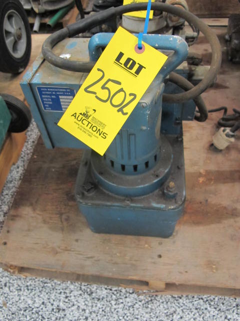 HUCK ELECTRIC HYDRAULIC SUPPLY (G-20) LOADING & HANDLING FEE $25-2502