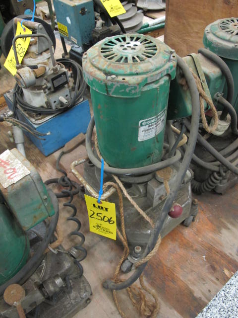 GREENLEE HYDRAULIC POWER PUMP (G-20) LOADING & HANDLING FEE $25-2506