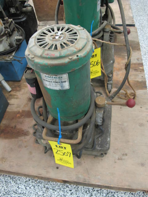 GREENLEE HYDRAULIC POWER PUMP (G-20) LOADING & HANDLING FEE $25-2507