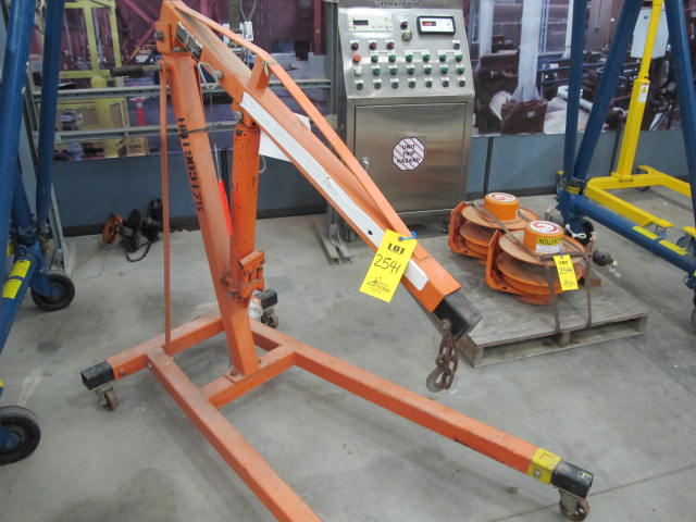 JET 2-TON HYDRAULIC SHOP CRANE (G-20) LOADING & HANDLING FEE $25-2541