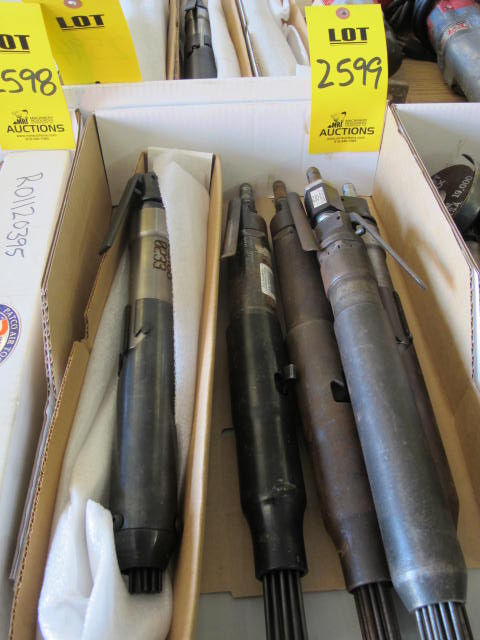LOT (5) PNEUMATIC NEEDLE GUNS (G-20) LOADING & HANDLING FEE $10-2599