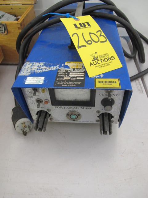 TSI MODEL M-1000B AC/DC PORTOMAG (G-20) LOADING & HANDLING FEE $10-2603