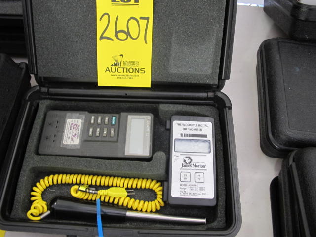 ATKINS TECHNICAL THERMOCOUPLE DIGITAL THERMOMETER (G-20) LOADING & HANDLING FEE $10-2607
