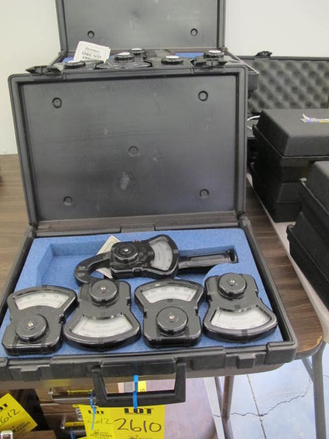 LOT (5) TONG TEST AMMETERS (G-20) LOADING & HANDLING FEE $10-2610