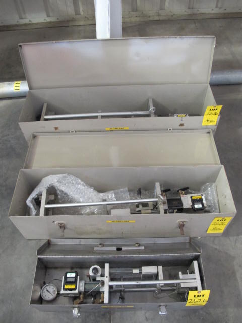 LOT (3) ASST'D SIZE PACIFIC SCIENTIFIC VAIDATORS (G-20) LOADING & HANDLING FEE $10-2626