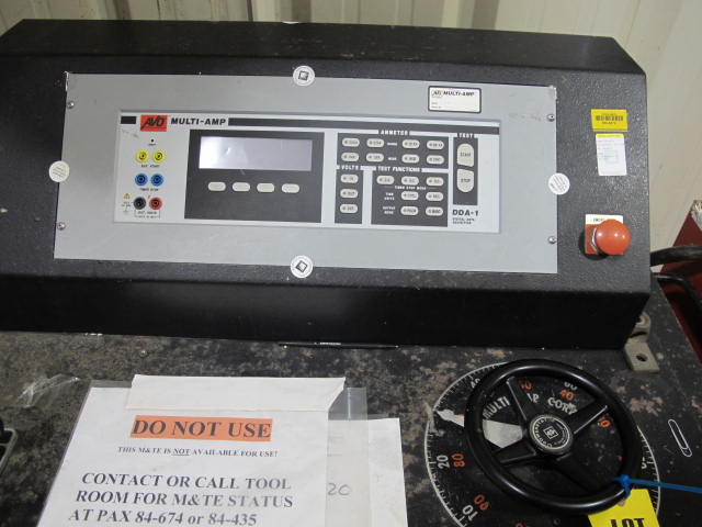 AVO MULTI-AMP ADJUSTABLE VOLT METER (G-20) LOADING & HANDLING FEE $10-2639