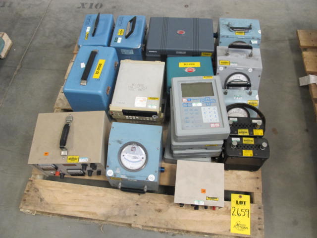 LOT MISC TEST EQUIPMENT (G-20) LOADING & HANDLING FEE $25-2659
