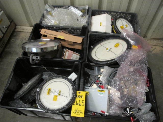 LOT MISC TEST EQUIPMENT, METERS AND GAUGES (G-20) LOADING & HANDLING FEE $25-2665