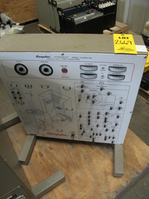HAMPDEN MODEL H-DACS-CSI DIGITAL AIR CONDITIONER SIMULATOR (G-20) LOADING & HANDLING FEE $25-2669