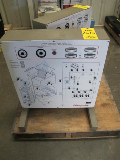HAMPDEN MODEL H-DACS-CSI DIGITAL AIR CONDITIONER SIMULATOR (G-20) LOADING & HANDLING FEE $25-2670