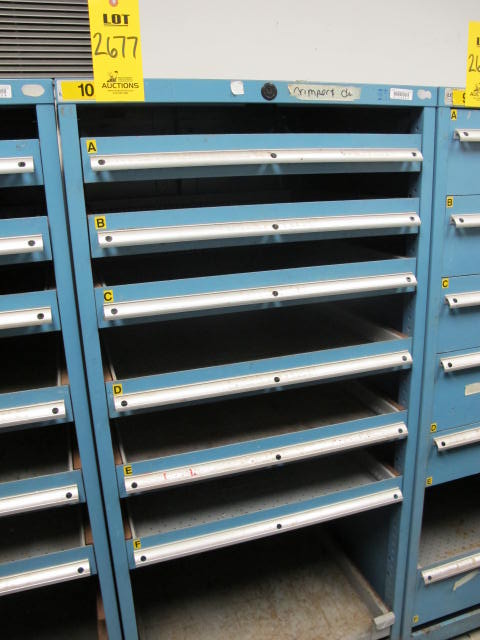 LISTA 7-DRAWER OPEN FRONT INDUSTRIAL PARTS CABINET (G-20) LOADING & HANDLING FEE $50-2677