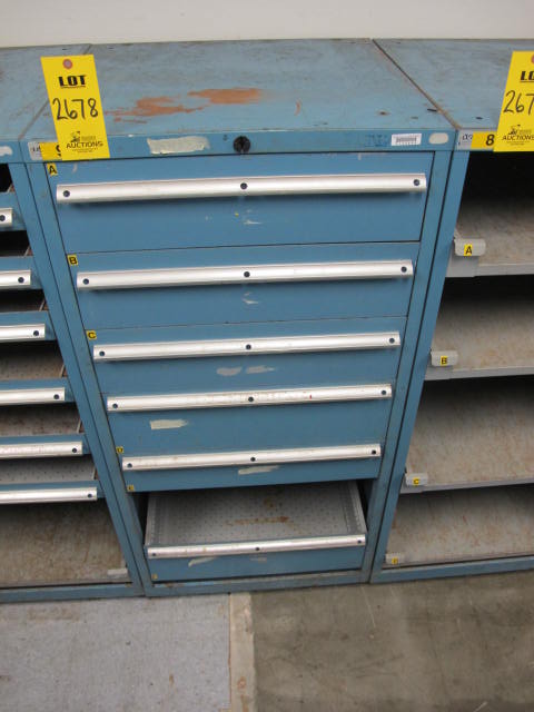 LISTA 6-DRAWER INDUSTRIAL PARTS CABINET (G-20) LOADING & HANDLING FEE $50-2678