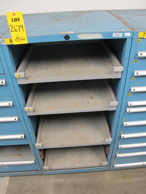 LISTA 4-DRAWER OPEN FRONT INDUSTRIAL PARTS CABINET (G-20) LOADING & HANDLING FEE $50-2679