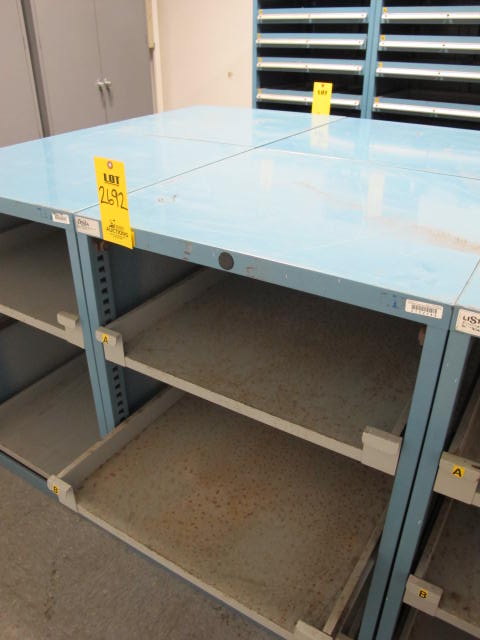 LISTA 3-DRAWER OPEN FRONT INDUSTRIAL PARTS CABINET (G-20) LOADING & HANDLING FEE $50-2692