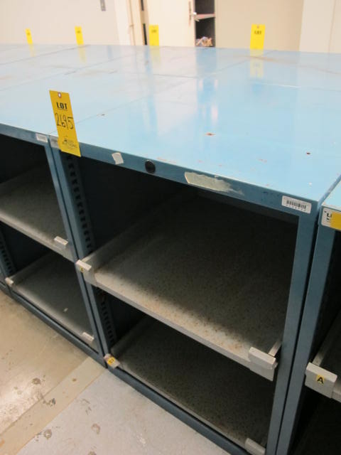 LISTA 2-DRAWER OPEN FRONT INDUSTRIAL PARTS CABINET (G-20) LOADING & HANDLING FEE $50-2695