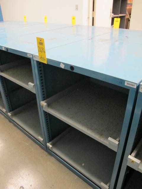 LISTA 2-DRAWER OPEN FRONT INDUSTRIAL PARTS CABINET (G-20) LOADING & HANDLING FEE $50-2696