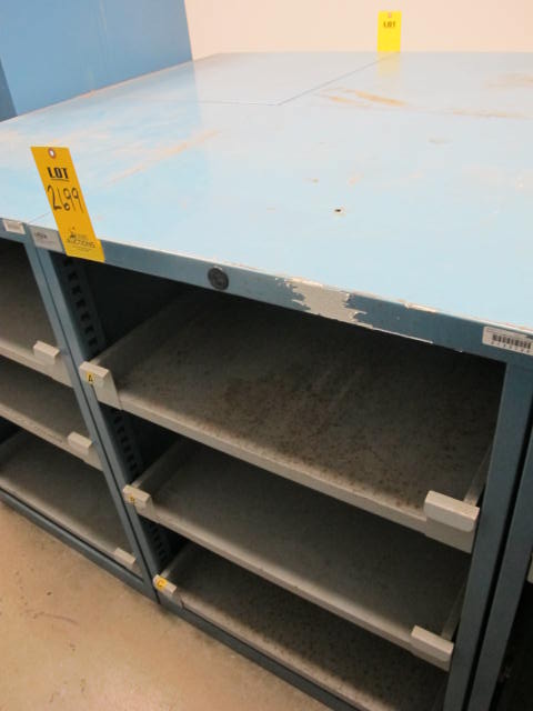 LISTA 3-DRAWER OPEN FRONT INDUSTRIAL PARTS CABINET (G-20) LOADING & HANDLING FEE $50-2699