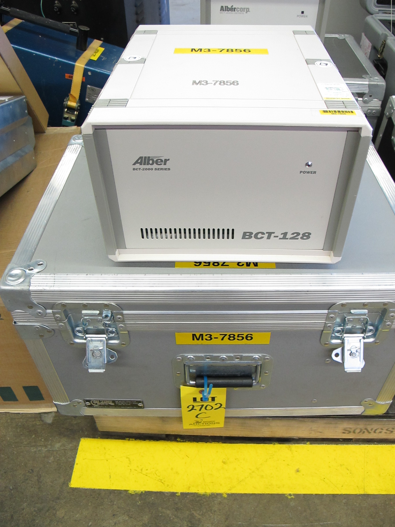 ALBER BCT128 BATTERY CAPACITY TEST SYSTEM (G-46) LOADING & HANDLING FEE $10-2702C