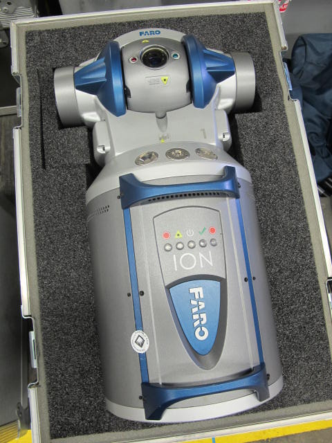 2013 FARO ION LASER TRANSIT W/ MASTER CONTROL UNIT, W/ FARO MODEL G08 LASER ARM (G-46) LOADING & HANDLING FEE $10-2703