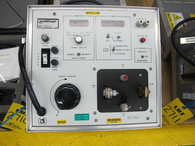 MULTI-AMP MODEL CB-832-115 AMMETER AND TIMER (G-46) LOADING & HANDLING FEE $10-2710