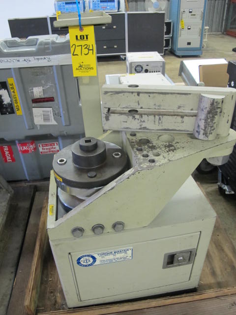 TORQUE SPECIALTIES MODEL TSD10035-HT TORQUE MASTER CALIBRATION SYSTEM (G-46) LOADING & HANDLING FEE $25-2734