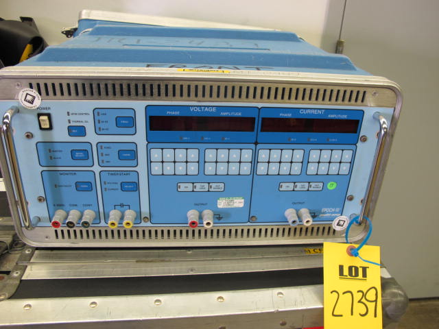 KITCO FIBER OPTICS MODEL 0700-9150 DUAL-PURPOSE EPOXY/HOT MELT 14-PORT OVEN W/ MULTI-AMP EPOCH-10 MULTIMETER & CABINET/ACCESSORIES (G-46) LOADING & HANDLING FEE $25-2739