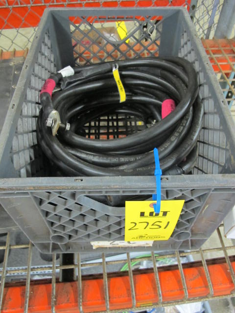 LOT ASST'D HI-POT LEADS & HEAVY DUTY CABLE (G-46) LOADING & HANDLING FEE $10-2751