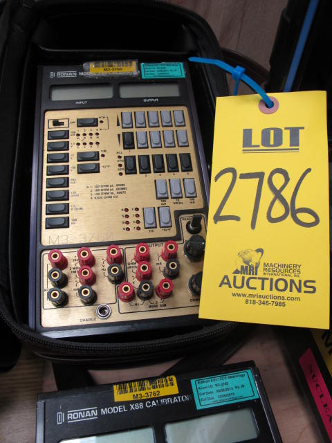 RONAN MODEL X88 CALIBRATOR (G-44) LOADING & HANDLING FEE $10-2786