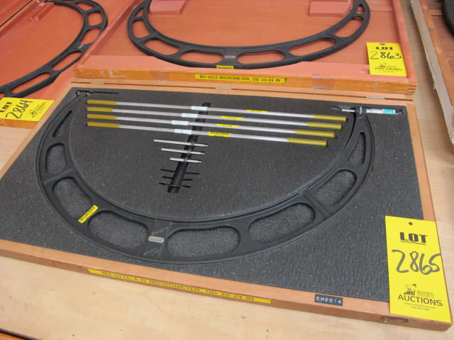 STARRETT 20"-24" OD MICROMETER (G-44) LOADING & HANDLING FEE $10-2865
