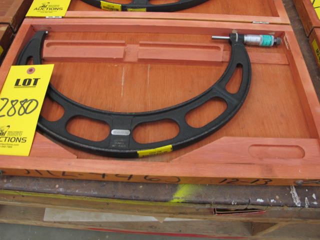 STARRETT 12"-13" OD MICROMETER (G-44) LOADING & HANDLING FEE $10-2880