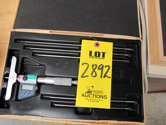 MITUTOYO DIGITAL DEPTH GAUGE (G-44) LOADING & HANDLING FEE $10-2892