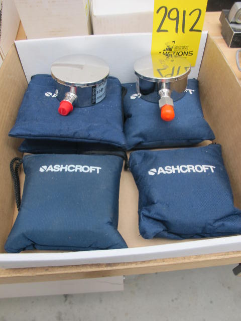 LOT (6) ASST'D ASHCROFT DIGITAL TEST GAUGES (G-44) LOADING & HANDLING FEE $10-2912