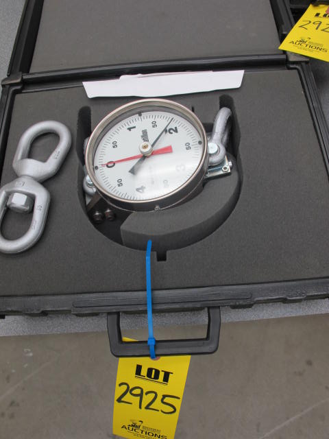 CHATILLON MODEL TD5 LOAD TEST GAUGE (G-44) LOADING & HANDLING FEE $10-2925