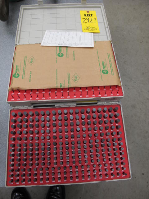 GAUGE PINS SET .061"-.5" (G-44) LOADING & HANDLING FEE $10-2927