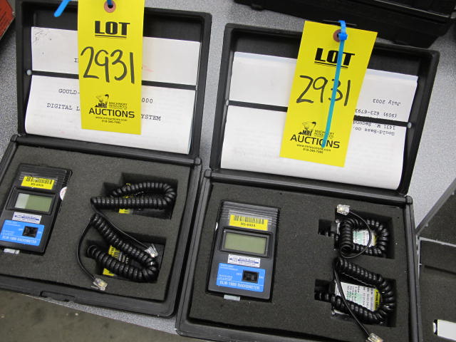 LOT (2) GOULD-VASS MODEL DLM-1000 RADIOMETERS (G-44) LOADING & HANDLING FEE $10-2931
