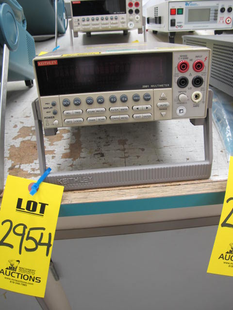 KEITHLEY MODEL 2001 MULTIMETER (G-44) LOADING & HANDLING FEE $10-2954