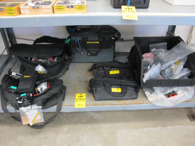 LOT (2) BIDDLE BITE RECEIVERS W/ ASST'D CORDS & ACCESSORIES (G-44) LOADING & HANDLING FEE $10-2995