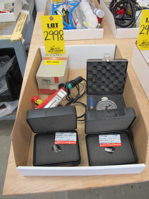 SHORE DUROMETER W/ ACCESSORIES (G-44) LOADING & HANDLING FEE $10-2998