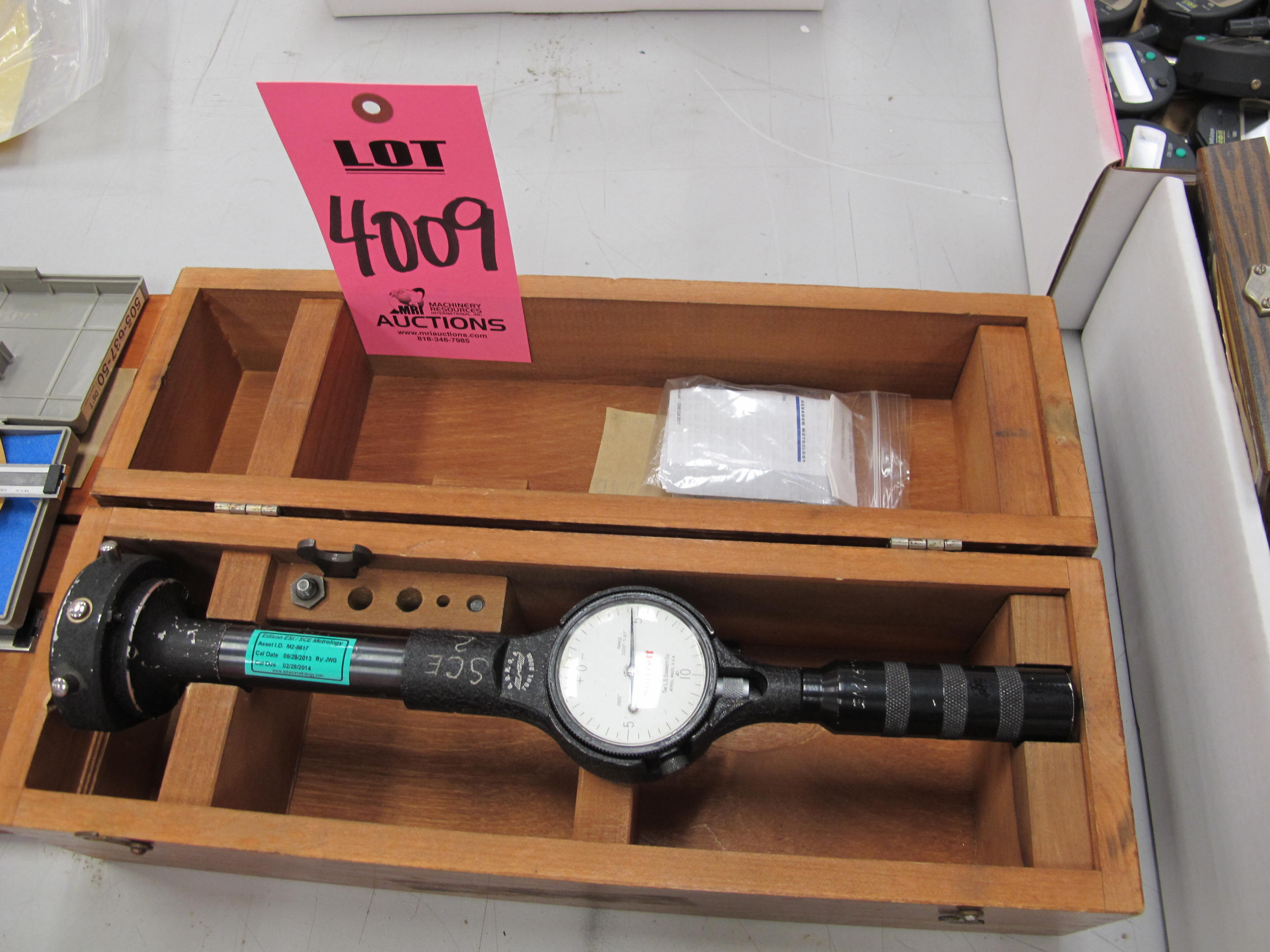 STARRETT DIAL BORE GAUGE 3"-5" (G-44) LOADING & HANDLING FEE $10-4009