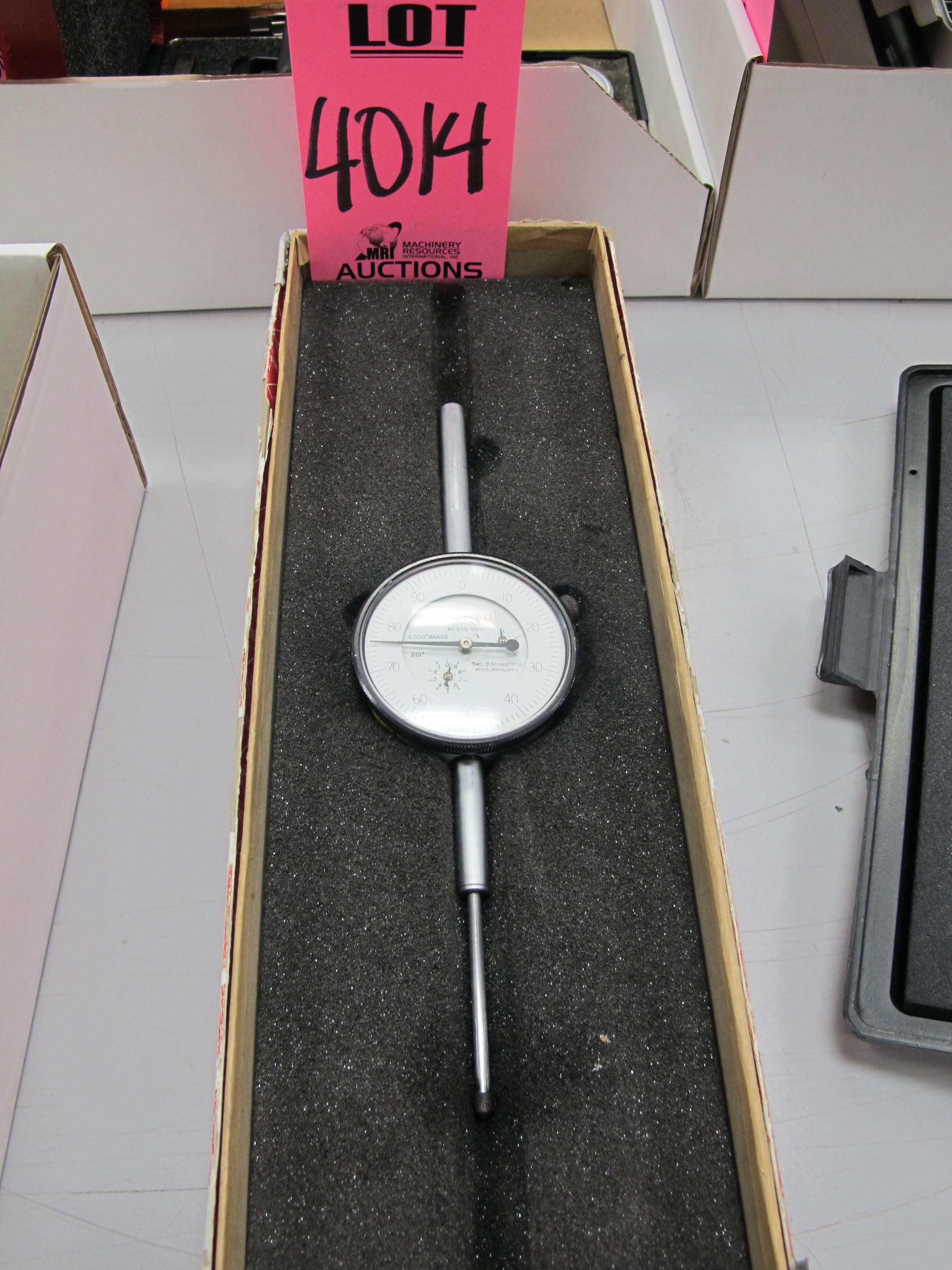 STARRETT DIAL INDICATOR 0"-2" (G-44) LOADING & HANDLING FEE $10-4014