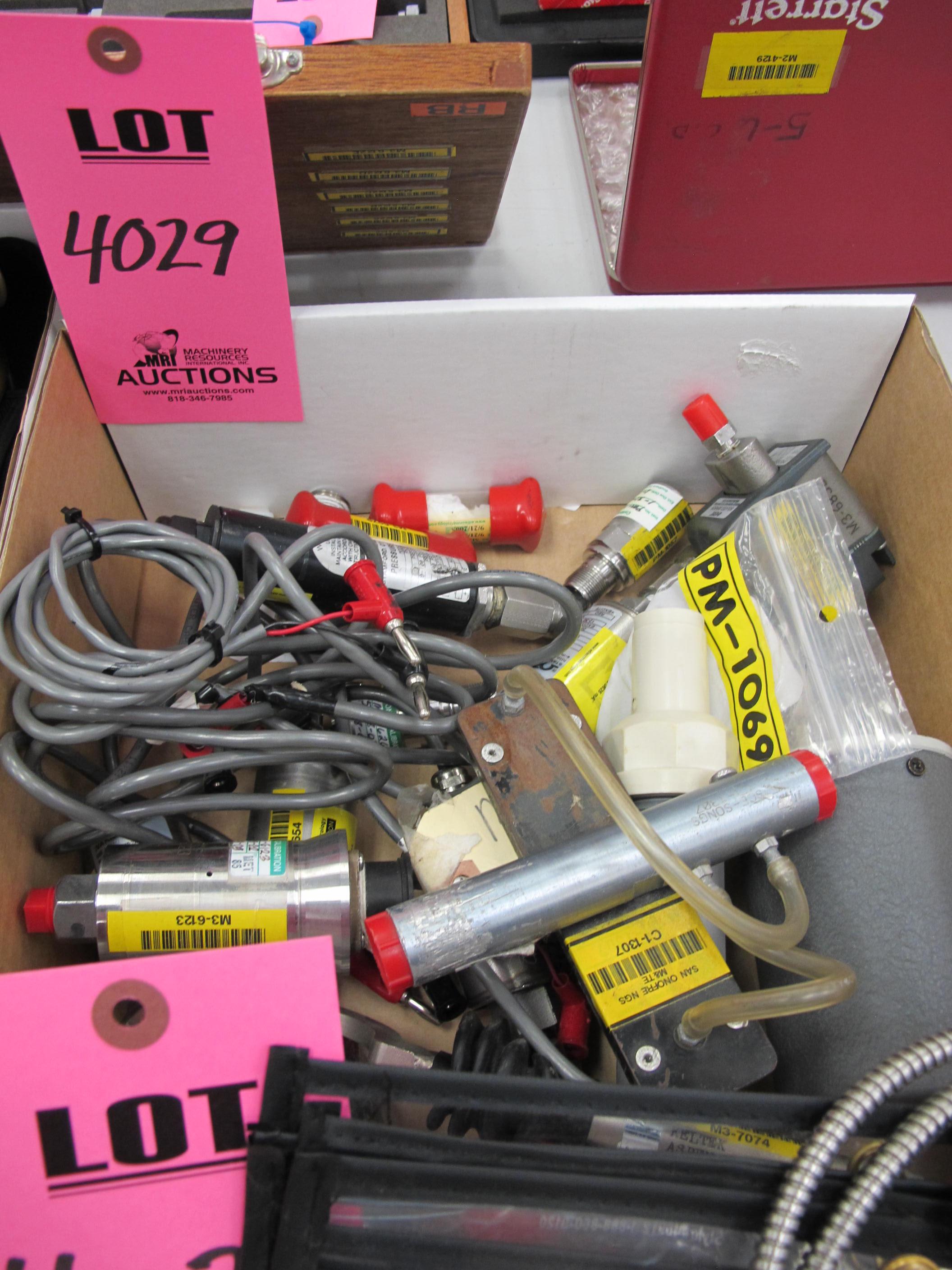 LOT MISC LOAD CELL & PRESSURE TRANSDUCERS (G-44) LOADING & HANDLING FEE $10-4029