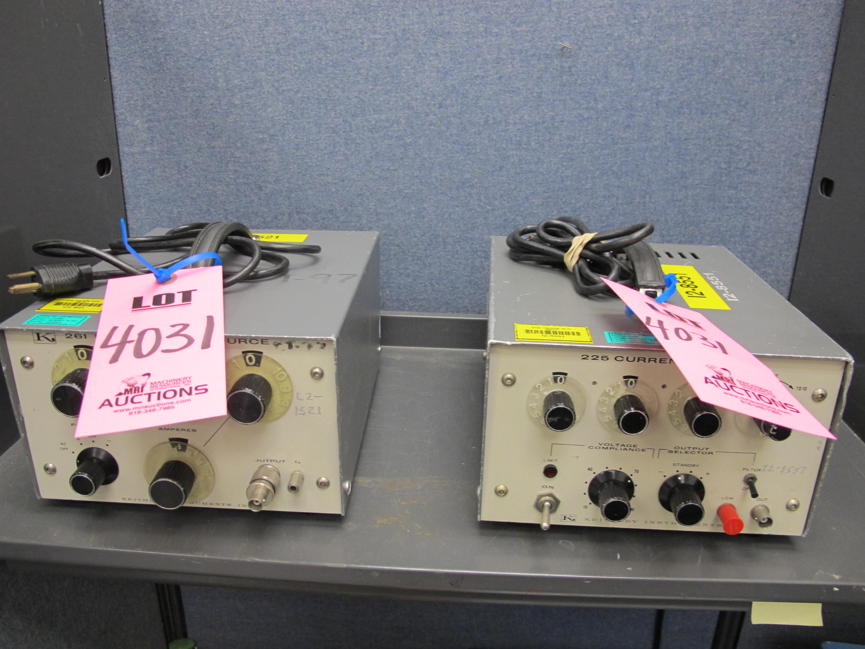 LOT (2) KEITHLEY CURRENT SOURCES (G-44) LOADING & HANDLING FEE $10-4031