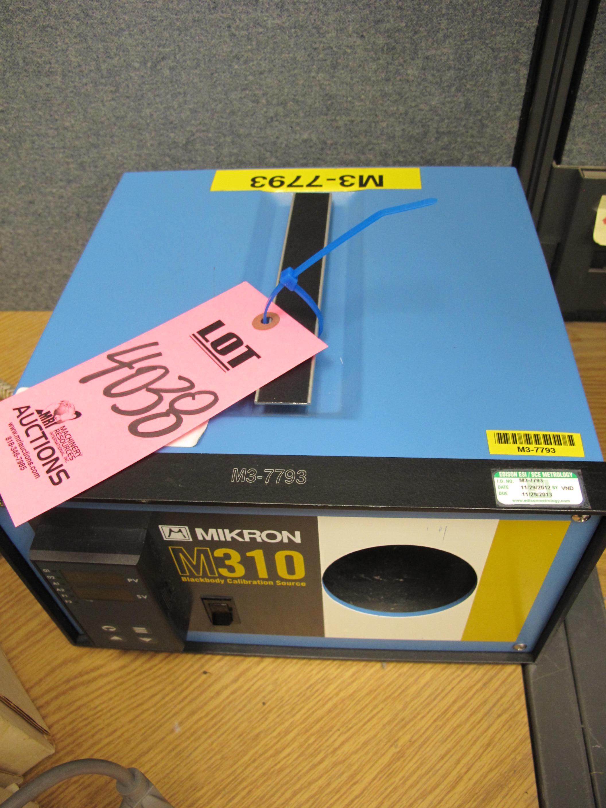 MIKRON MODEL M310 BLACKBODY CALIBRATION SOURCE (G-44) LOADING & HANDLING FEE $10-4038