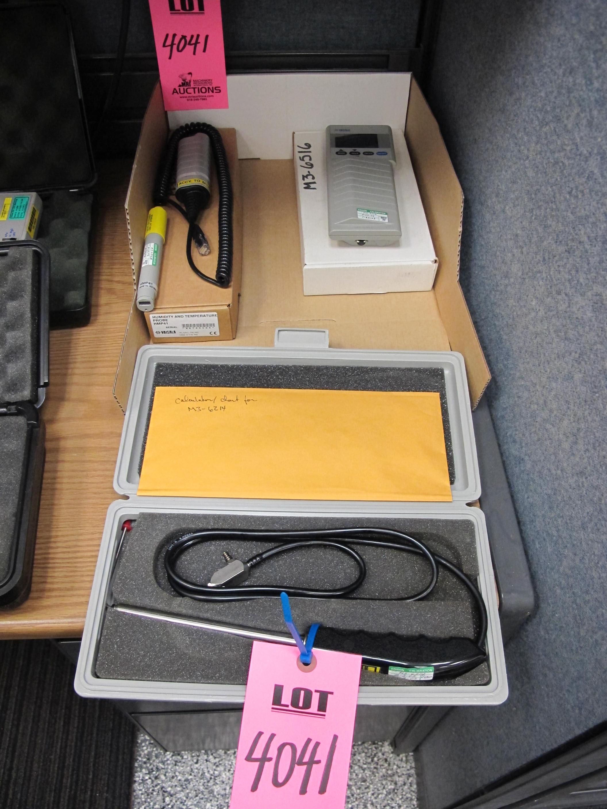 VAISALA HMI41 HUMIDITY & TEMP INDICATOR W/ PROBES (G-44) LOADING & HANDLING FEE $10-4041