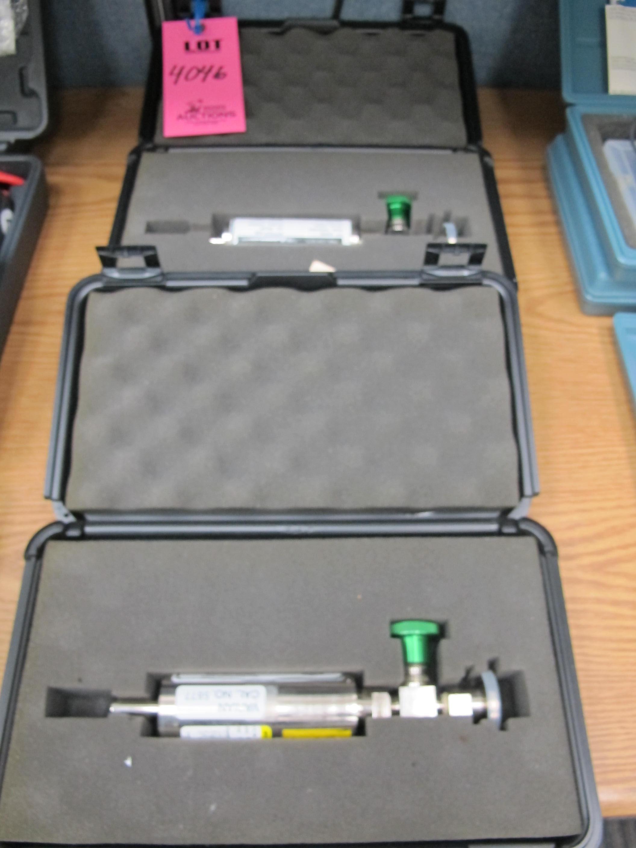 LOT (2) CALIBRATED GAS LEAK TESTER (G-44) LOADING & HANDLING FEE $10-4046