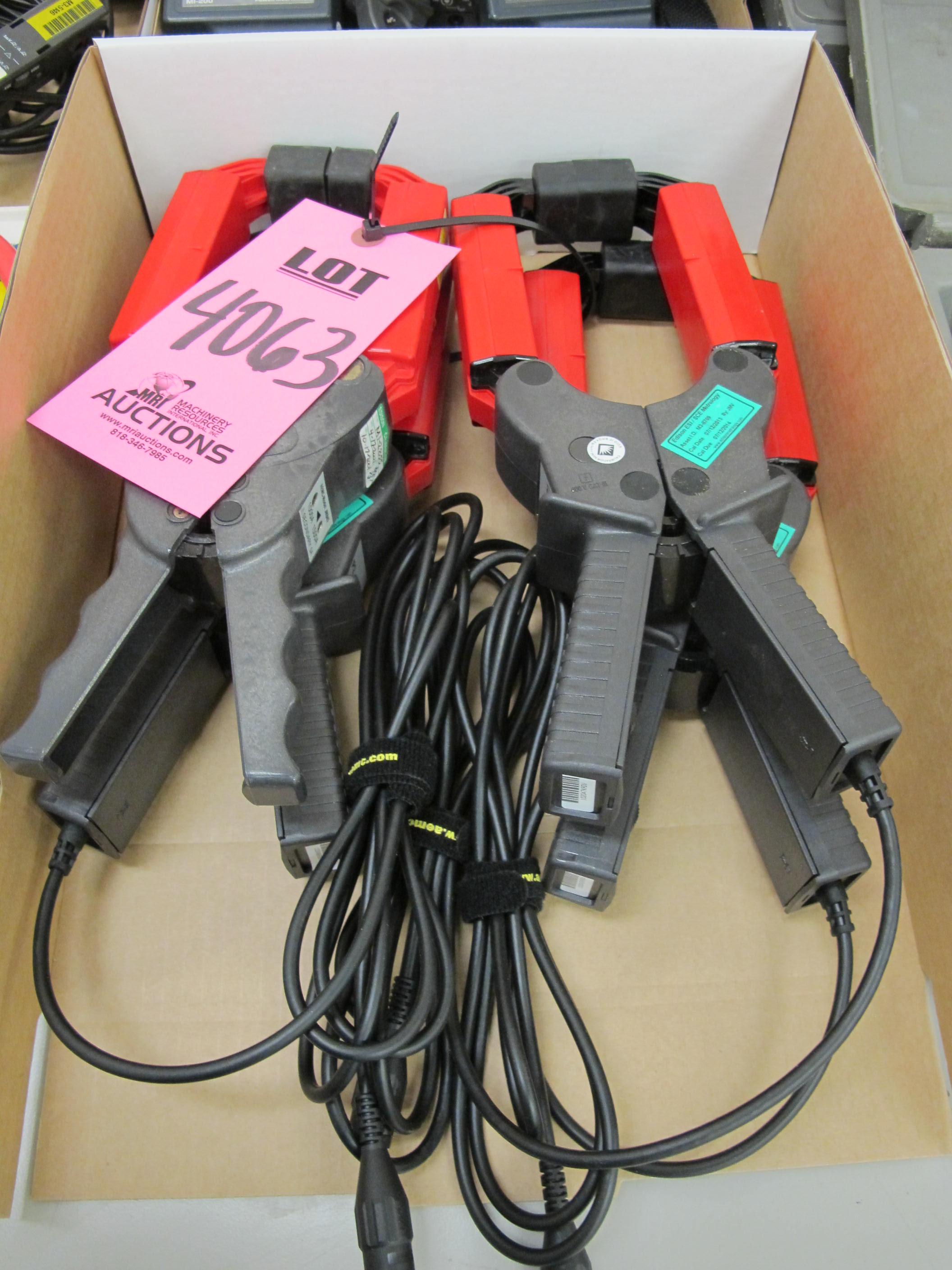 LOT (4) AEMC MODEL JM861 AC CURRENT PROBES (G-44) LOADING & HANDLING FEE $10-4063