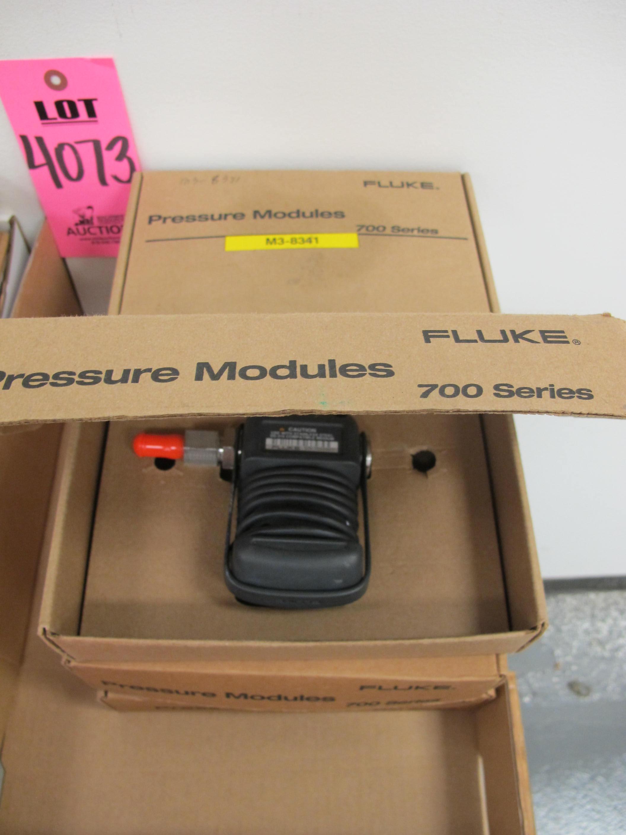 LOT (6) FLUKE 7000 SERIES PRESSURE MODULES (G-44) LOADING & HANDLING FEE $10-4073