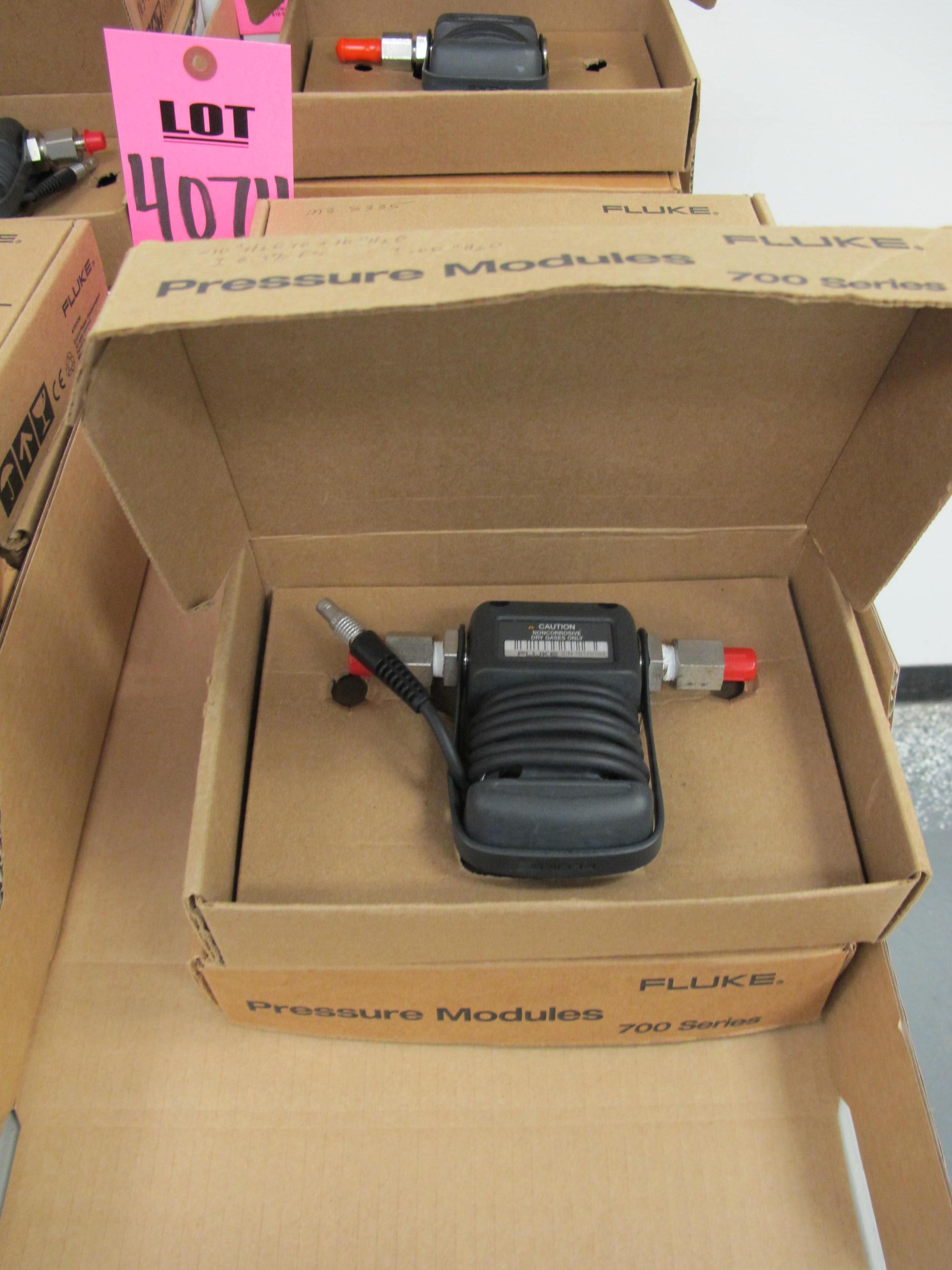 LOT (5) FLUKE 7000 SERIES PRESSURE MODULES (G-44) LOADING & HANDLING FEE $10-4074